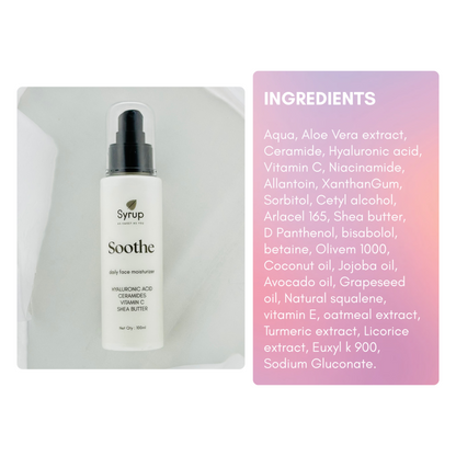 soothe full ingredients